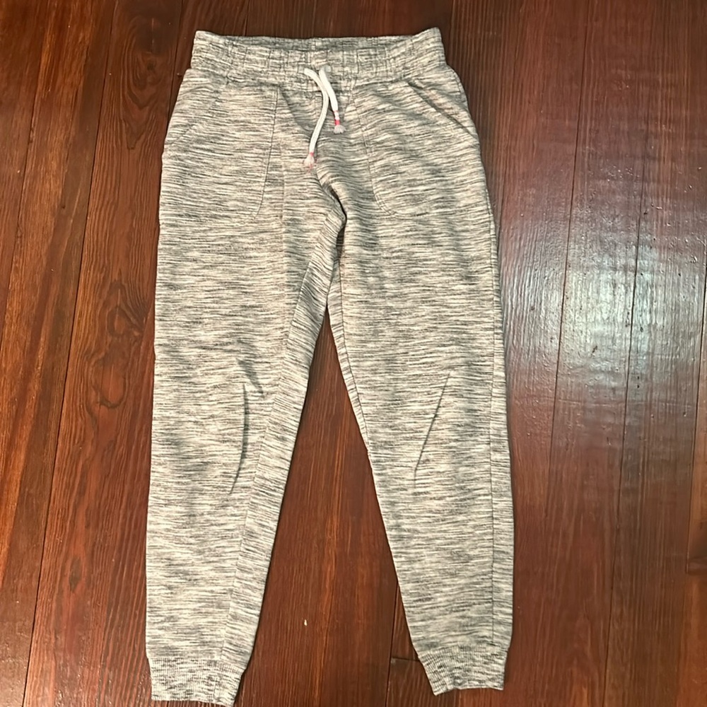 Gray sweatpants